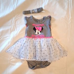 Minnie Mouse 18m w/headband